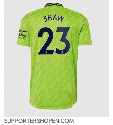 Manchester United Luke Shaw #23 Tredje Matchtröja 2022-23 Kortärmad